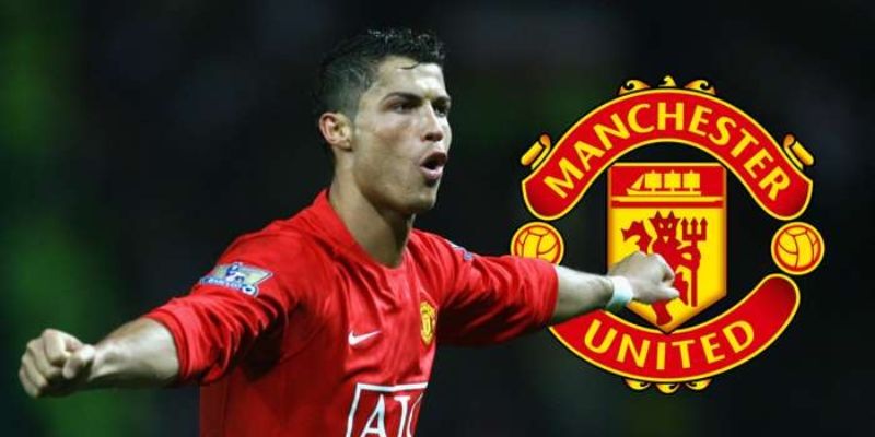 Cristiano Ronaldo một trong những số 7 huyền thoại của Man United