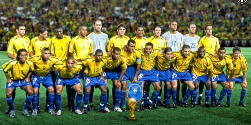 Đội hình Brazil mạnh nhất lịch sử đã vô địch World Cup 2002