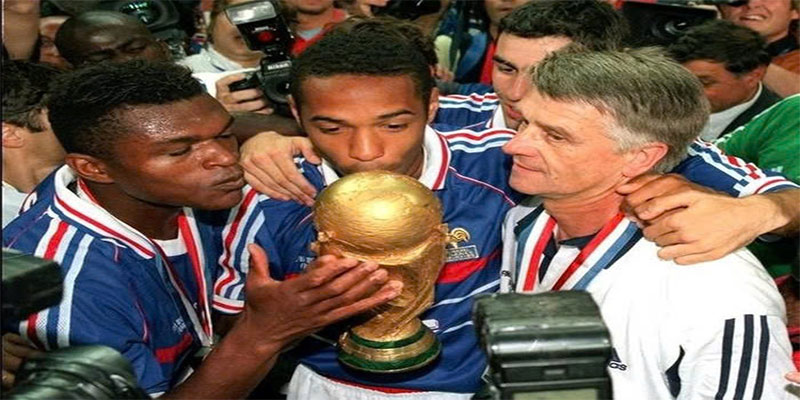 Thierry Henry từng là hạt nhân trong hành trình vô địch của Pháp tại World Cup 1998