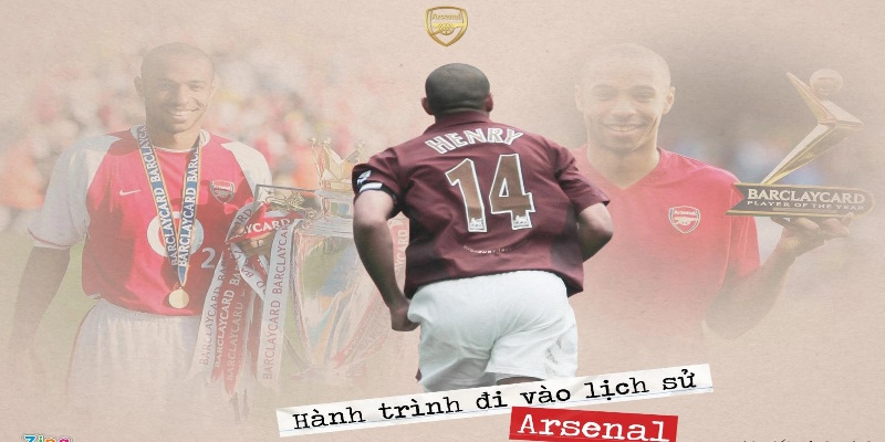 Thierry Henry Arsenal - “Đứa con thần gió của Pháo Thủ”