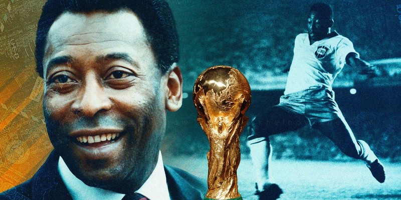 Pele đứng đầu top 10 cầu thủ vĩ đại nhất World Cup